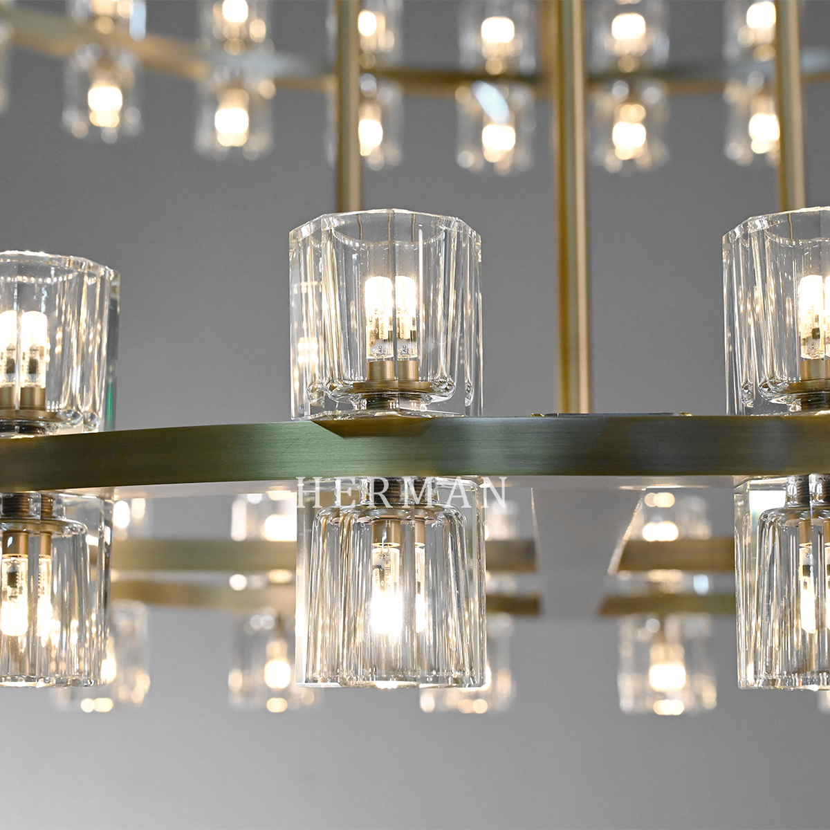 Arcachon led Tier Round Chandelier 60"