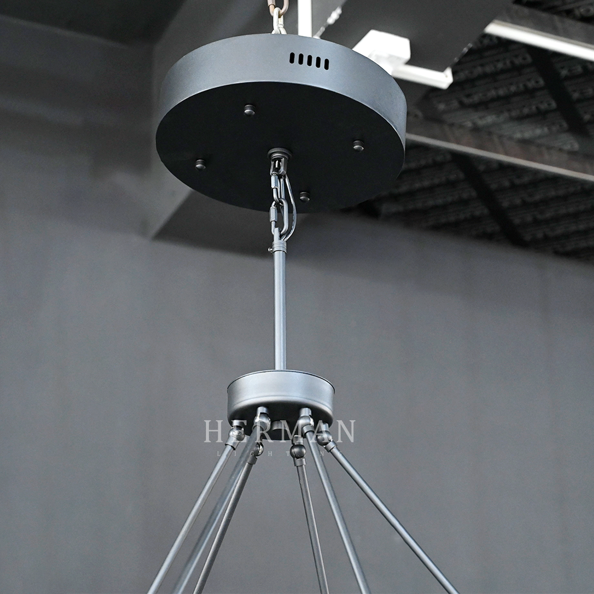 Peralta 2-Tier Round Chandelier