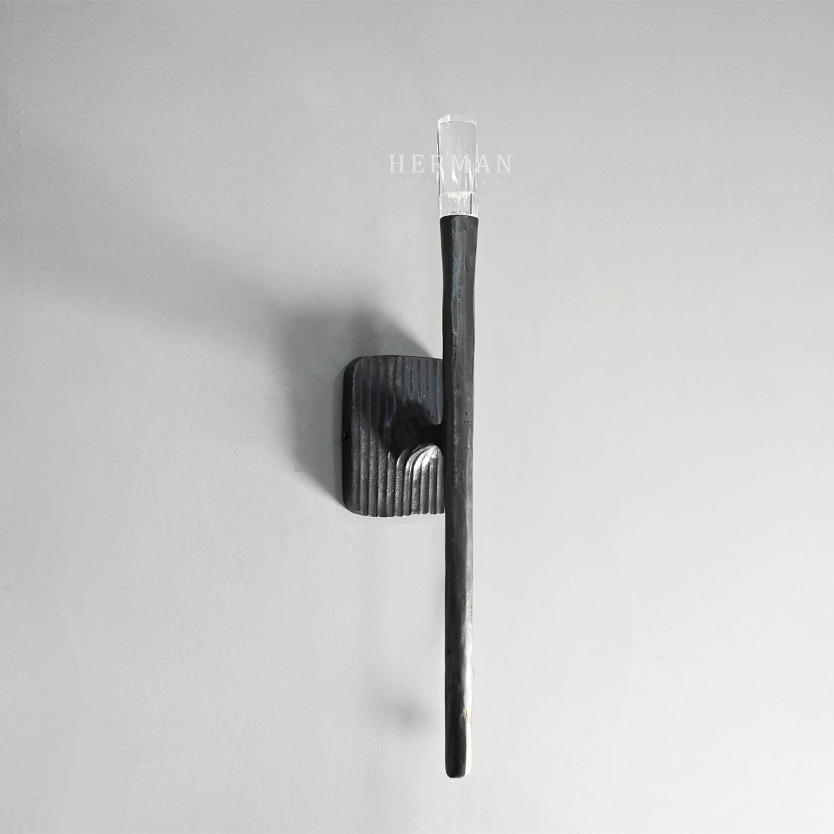 Thaddeus Forged Sconce 20"H