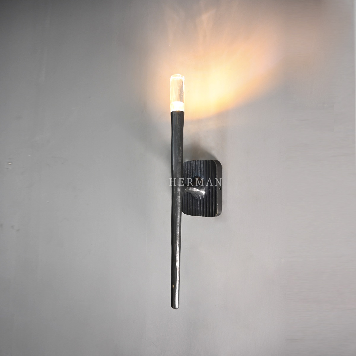 Thaddeus Forged Sconce 20"H