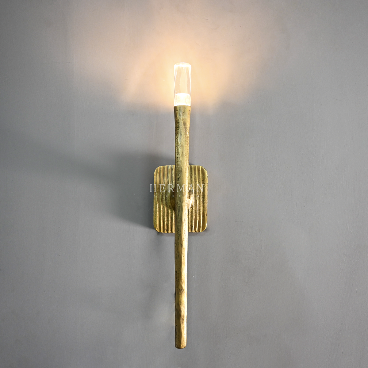 Thaddeus Forged Sconce 20"H