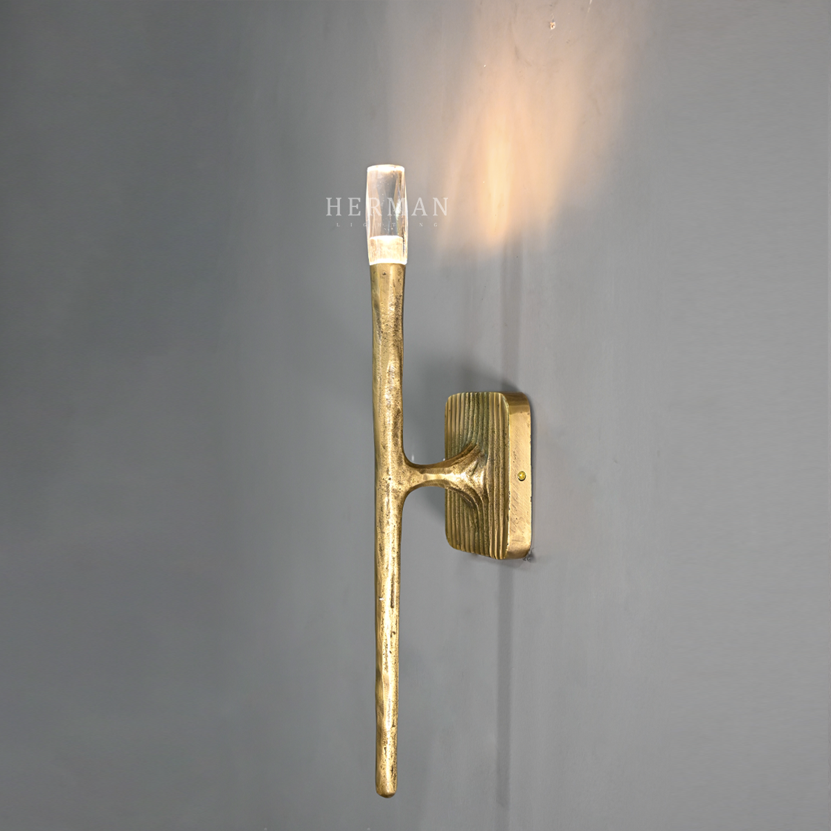 Thaddeus Forged Sconce 20"H