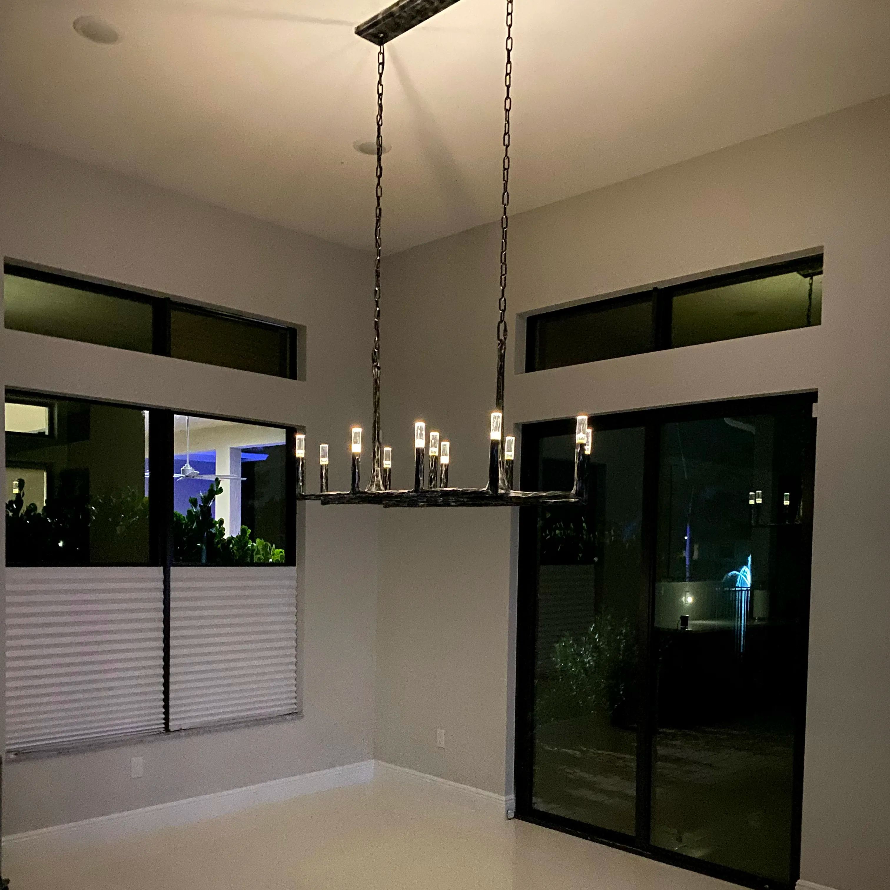Thaddeus Linear Chandelier 54"