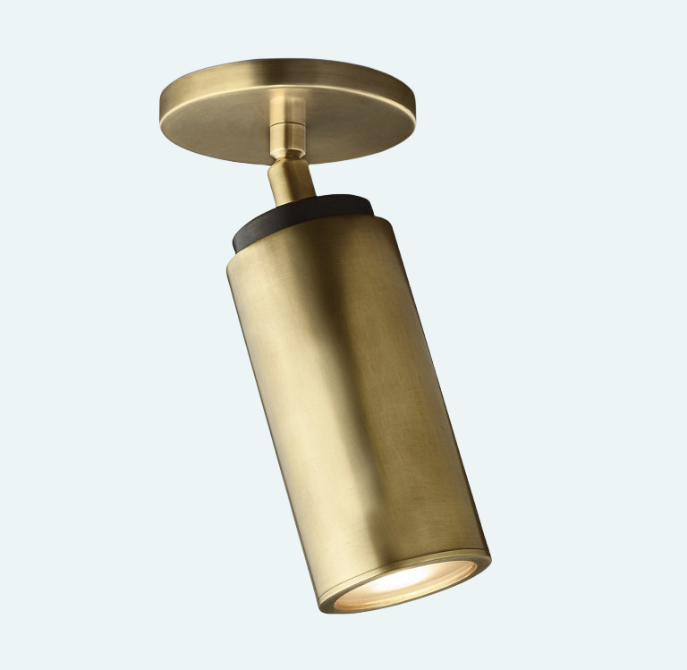 Chamier Pivoting Flushmount 4½”D