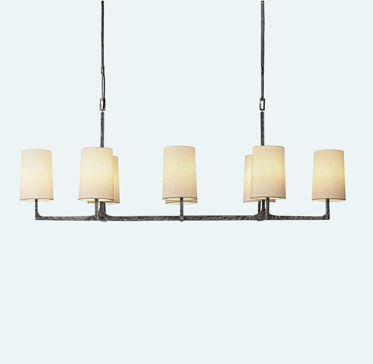 Wright Linear Chandelier 54"