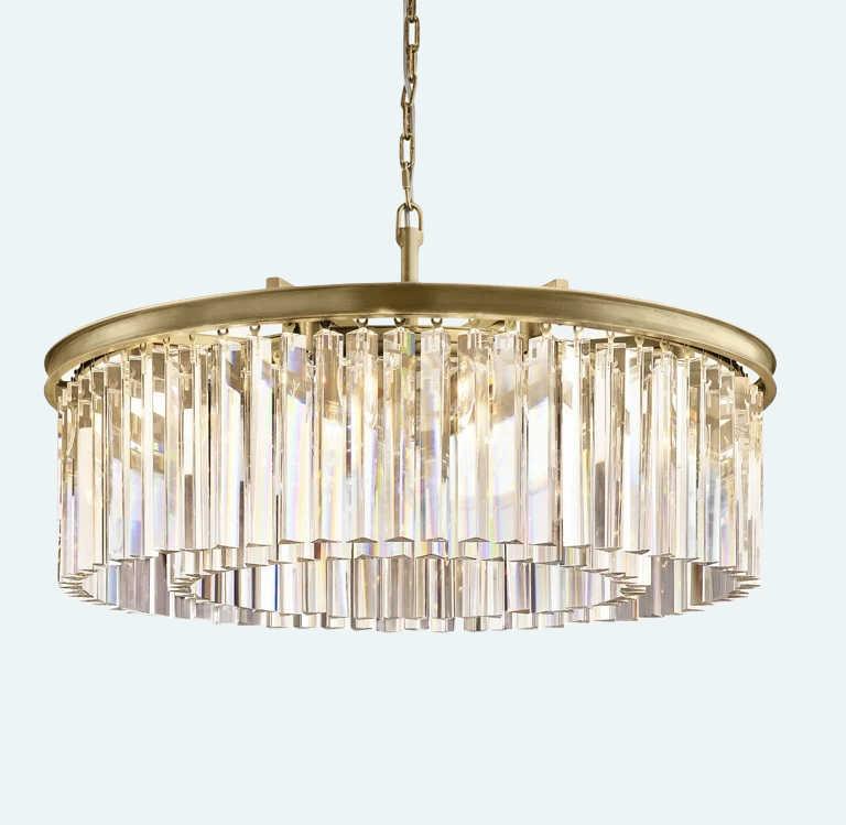 Odeon Round Chandelier 32"