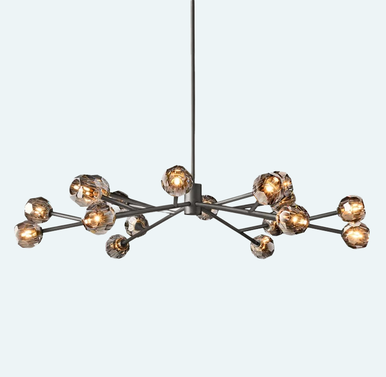 Boule Cristal Round Chandelier 60"