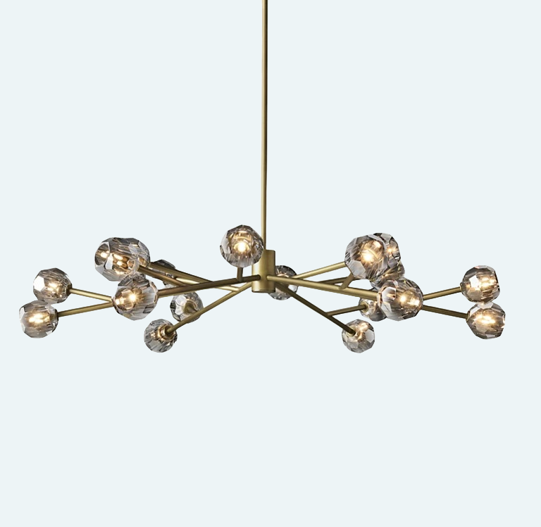 Boule Cristal Round Chandelier 60"