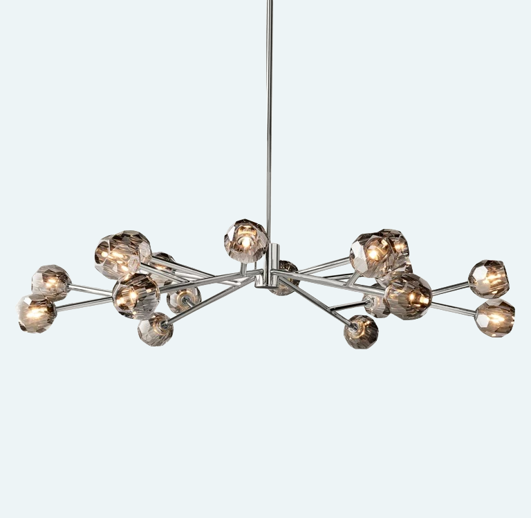 Boule Cristal Round Chandelier 60"