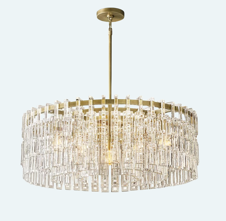 Marignan Round Chandelier 36"