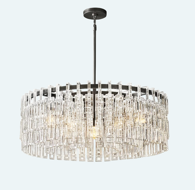 Marignan Round Chandelier 36"