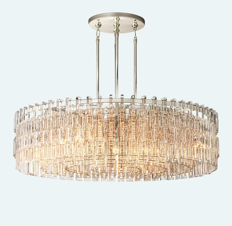 Marignan Round Chandelier 48"