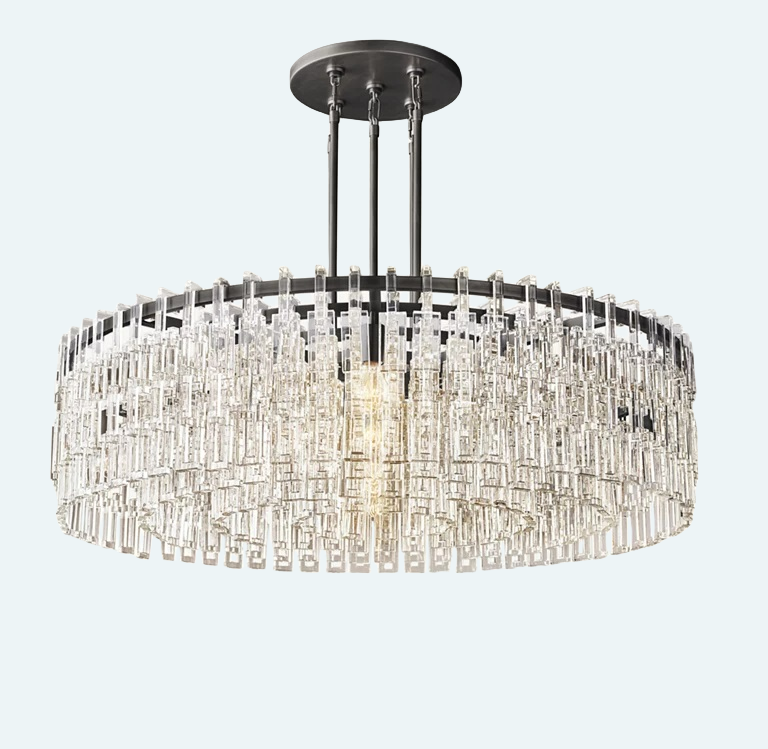 Marignan Round Chandelier 48"