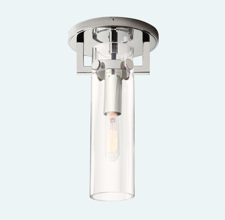 Machines Glass Flushmount