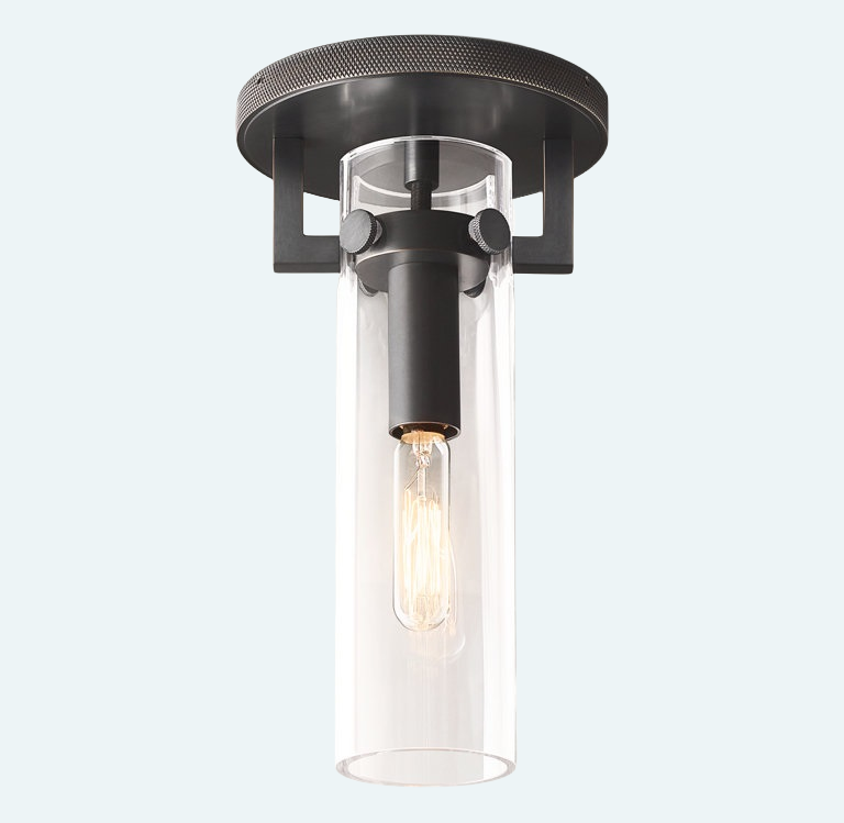 Machines Glass Flushmount