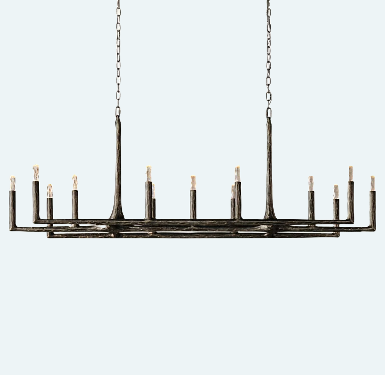 Thaddeus Linear Chandelier 72"