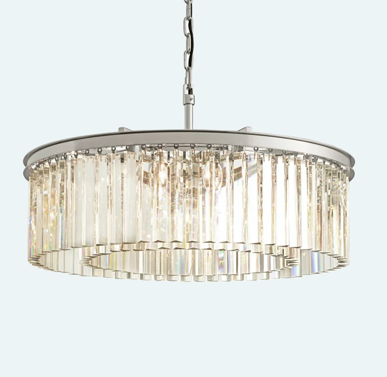 Odeon Round Chandelier 32"