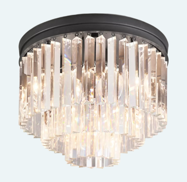 Odeon  Multi-Tier Round Flushmount 20" 32"