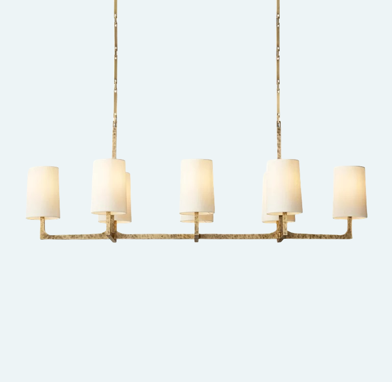 Wright Linear Chandelier 54"
