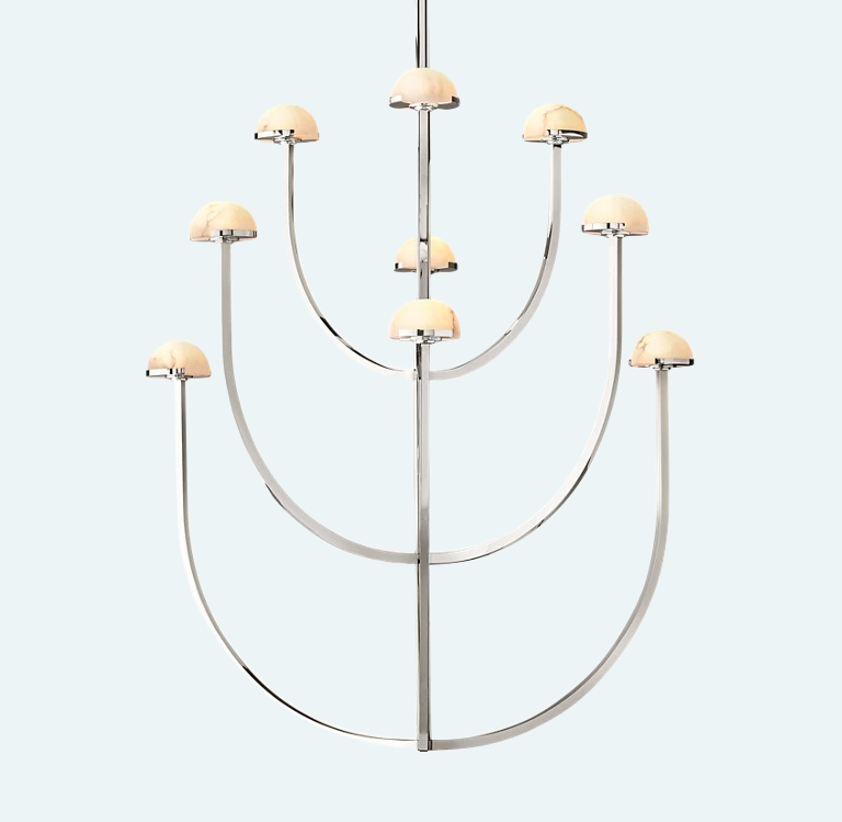 Pedra Round Chandelier 40"