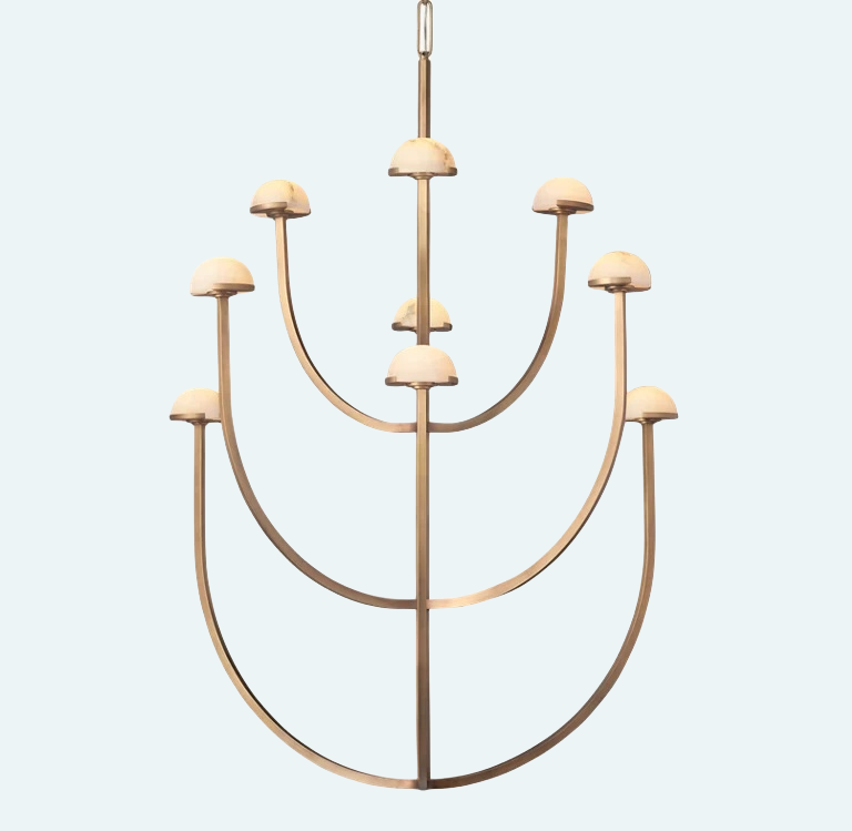 Pedra Round Chandelier 40"