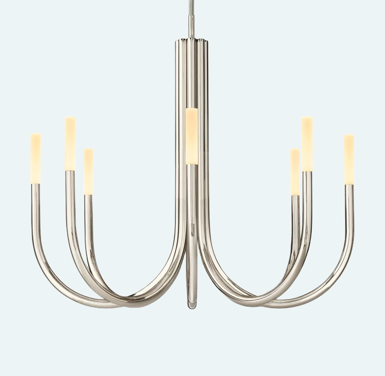 Rousseau Round Chandelier 38"