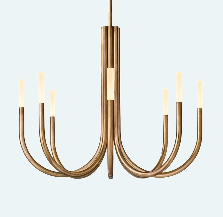 Rousseau Round Chandelier 38"