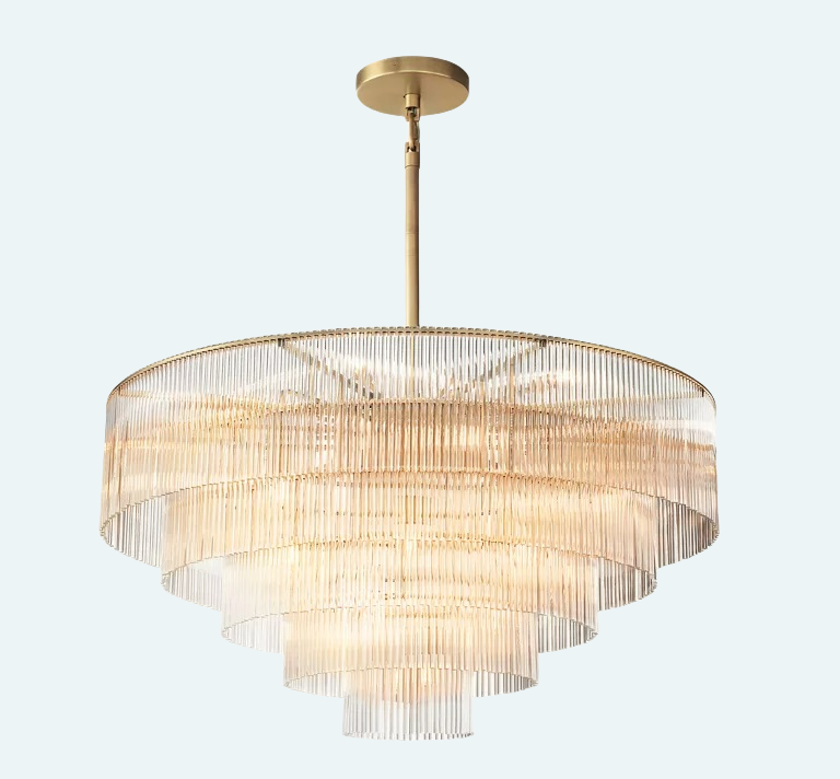 Amadeo Round Chandelier 50" For Living Room