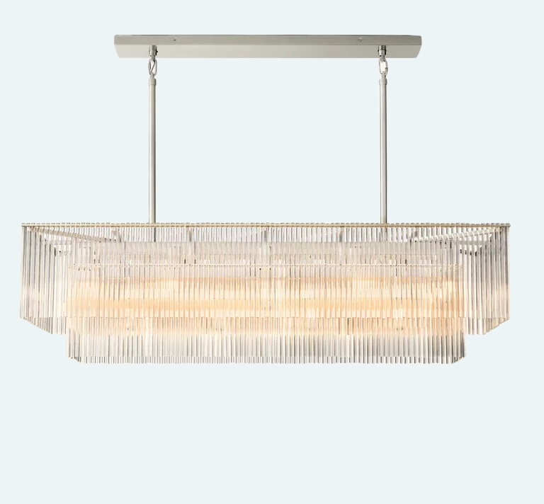 Amadeo Rectangular Chandelier 54‘’