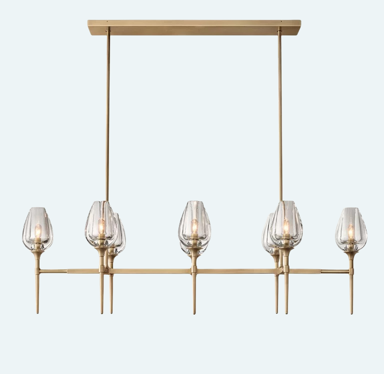 Tulip Linear Chandelier 52''