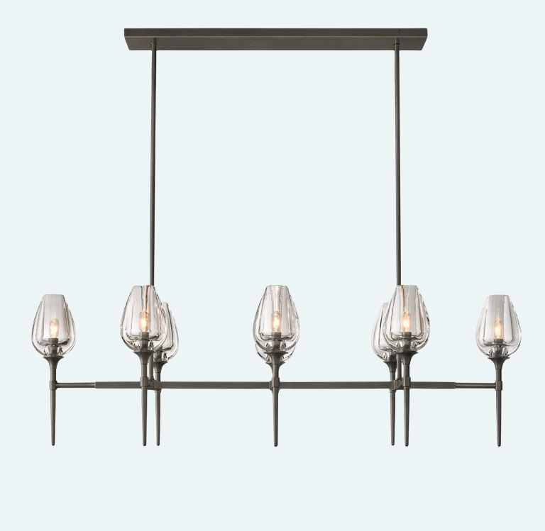 Tulip Linear Chandelier 52''