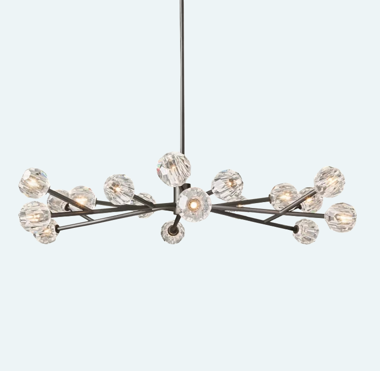 Boule Cristal Round Chandelier 60"