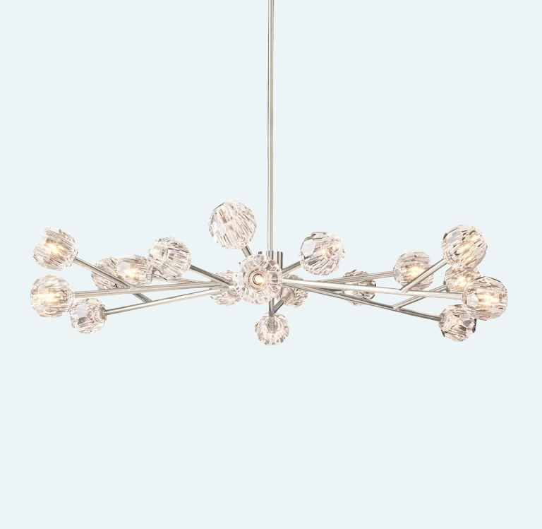 Boule Cristal Round Chandelier 60"