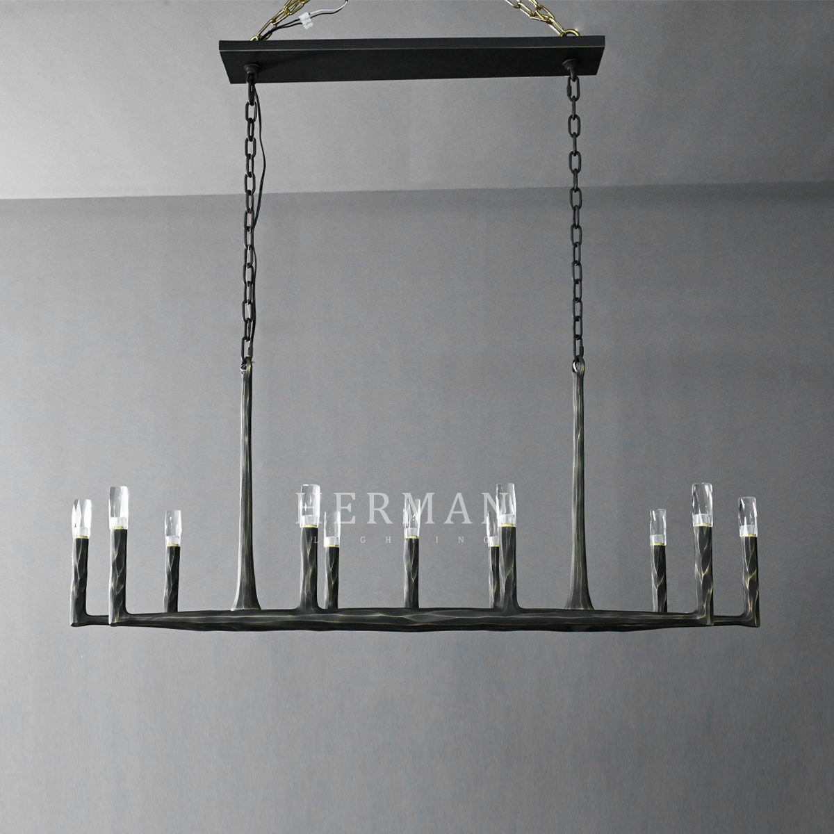 Thaddeus Linear Chandelier 54"