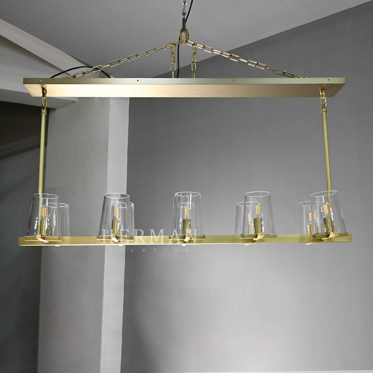 Paulay Linear Chandelier 49"