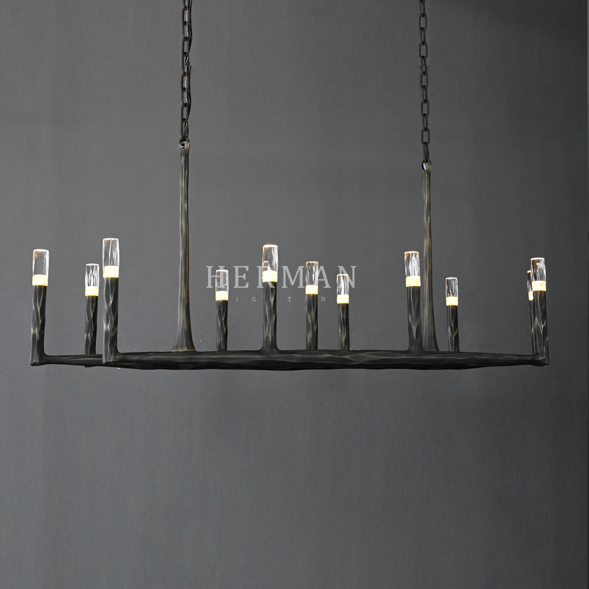 Thaddeus Linear Chandelier 54"
