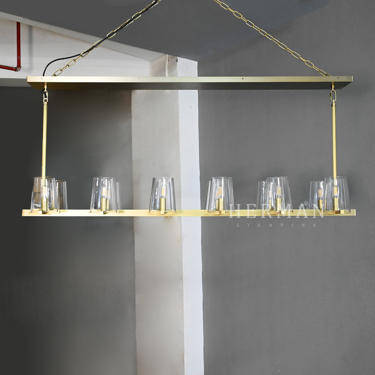 Paulay Linear Chandelier 49"