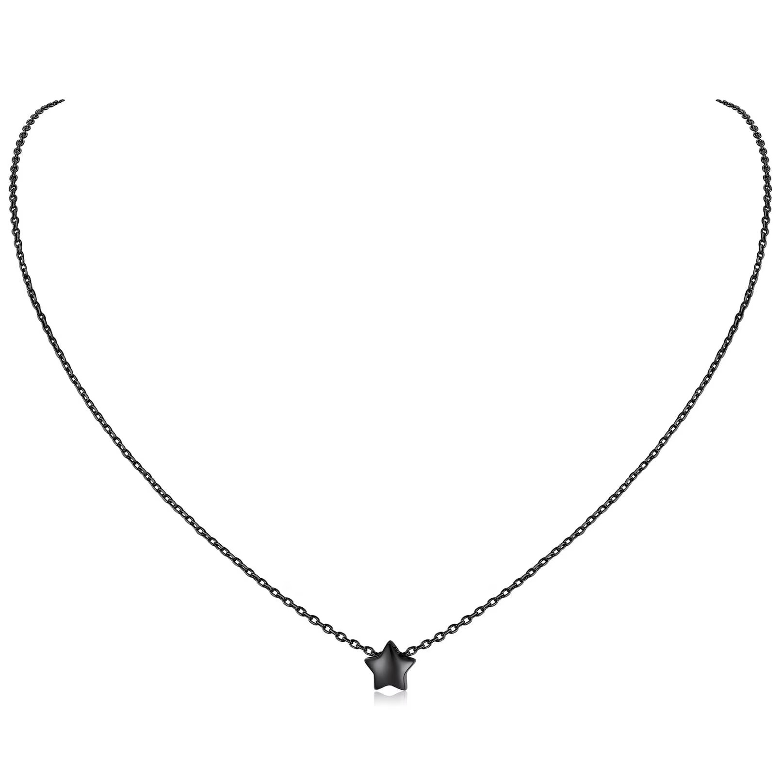 ChicSilver Cute Heart Necklace for Women Teen Girls 925 Sterling Silver Heart Pendant Necklace Small Charm Birthday Christmas Jewelry Gift