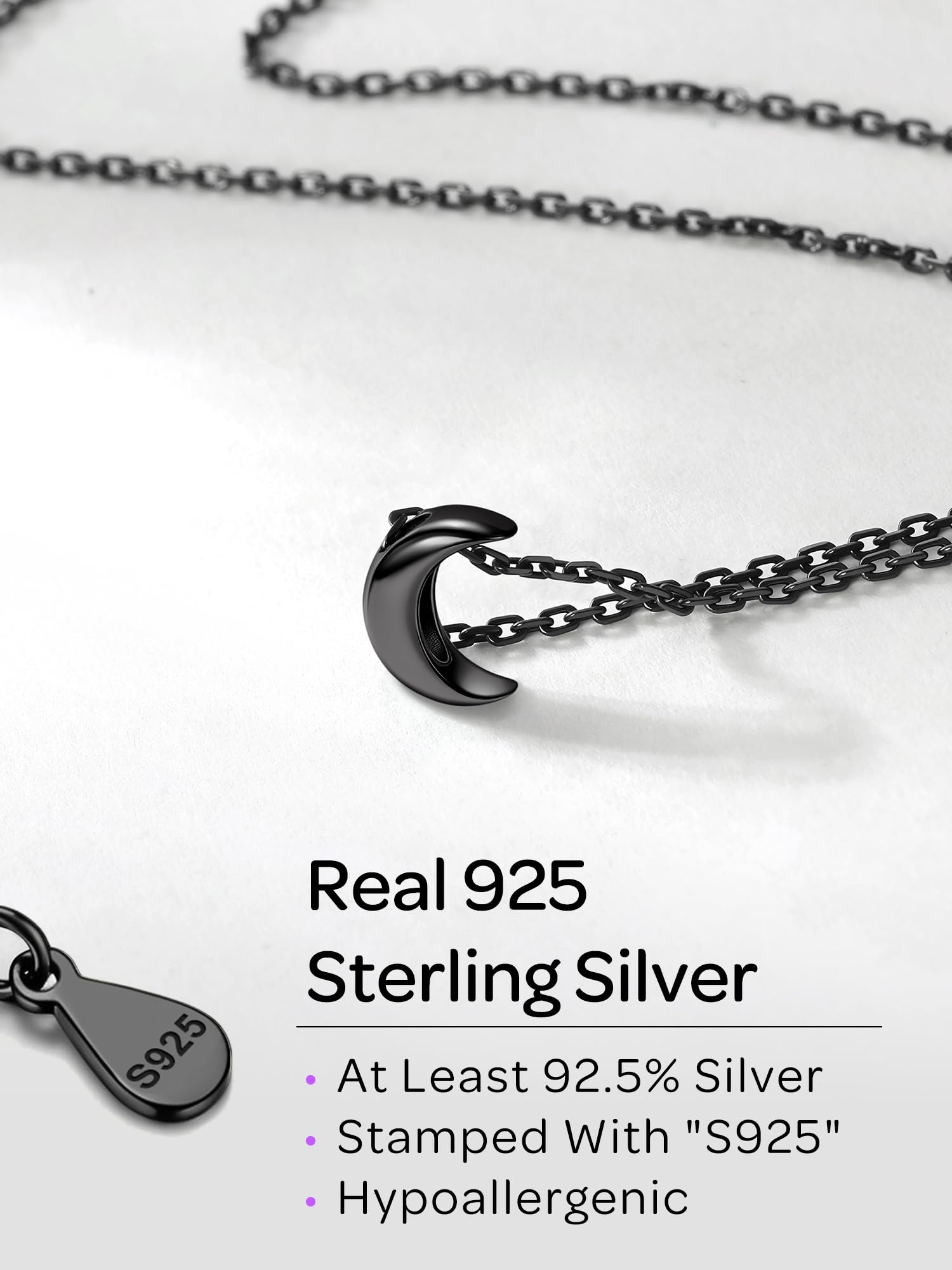 ChicSilver Cute Heart Necklace for Women Teen Girls 925 Sterling Silver Heart Pendant Necklace Small Charm Birthday Christmas Jewelry Gift