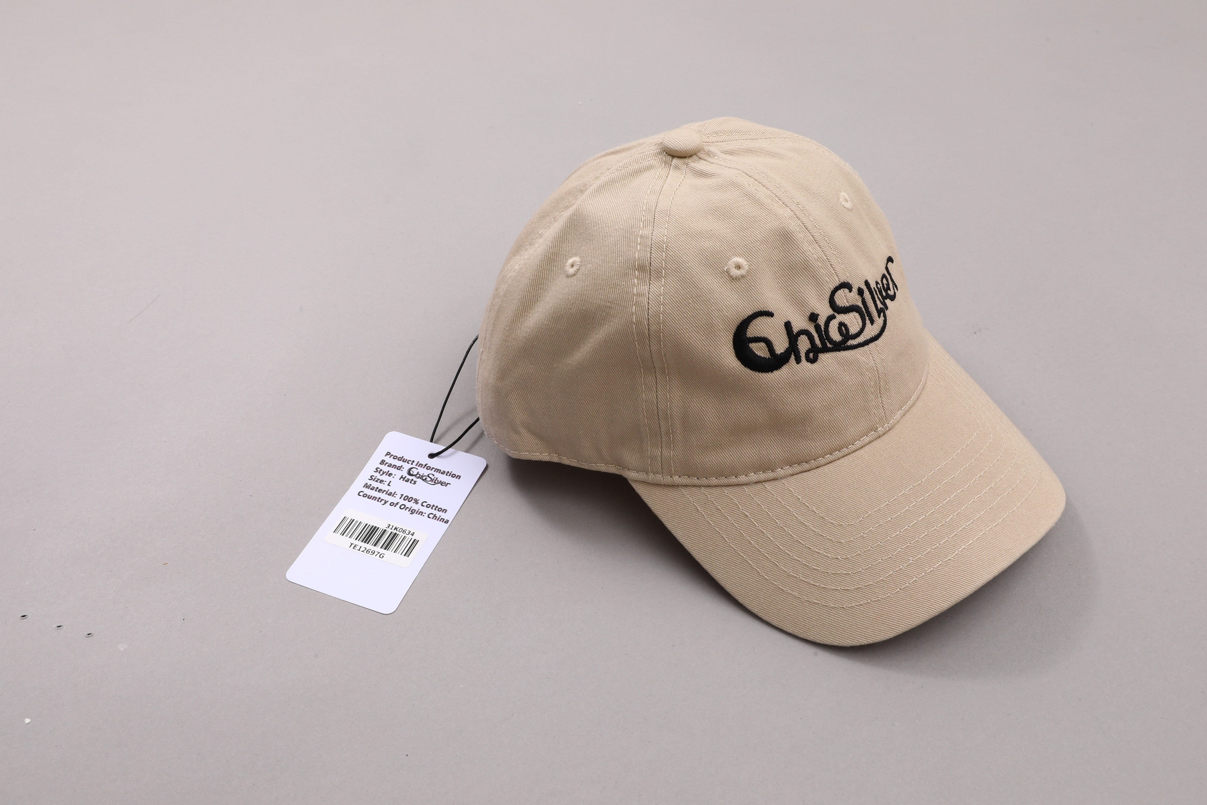 ChicSilver Unisex Low Profile Baseball Cap for Men Women - Cotton Dad Hat-Classic Adjustable Unconstructed Plain Hat