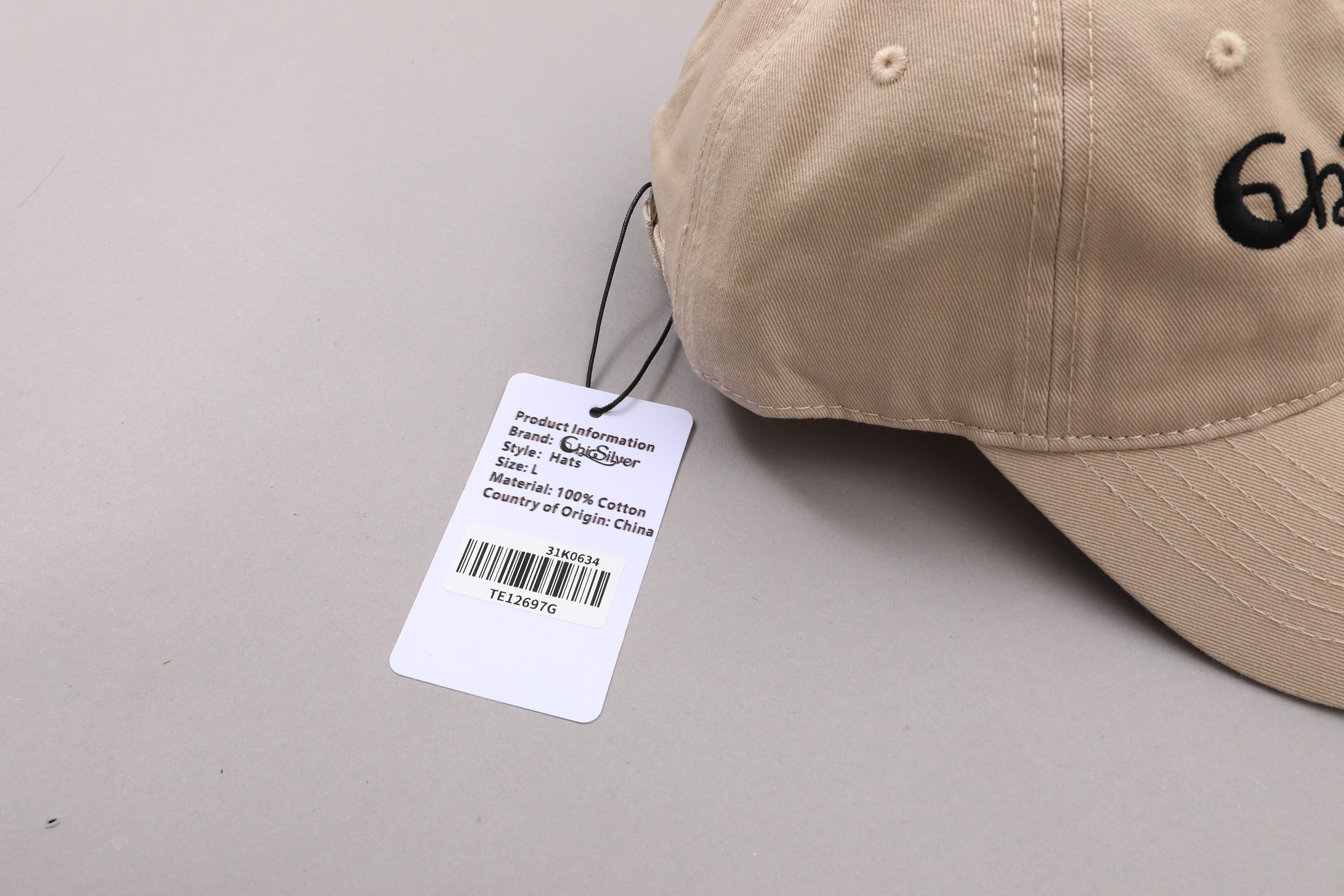 ChicSilver Unisex Low Profile Baseball Cap for Men Women - Cotton Dad Hat-Classic Adjustable Unconstructed Plain Hat