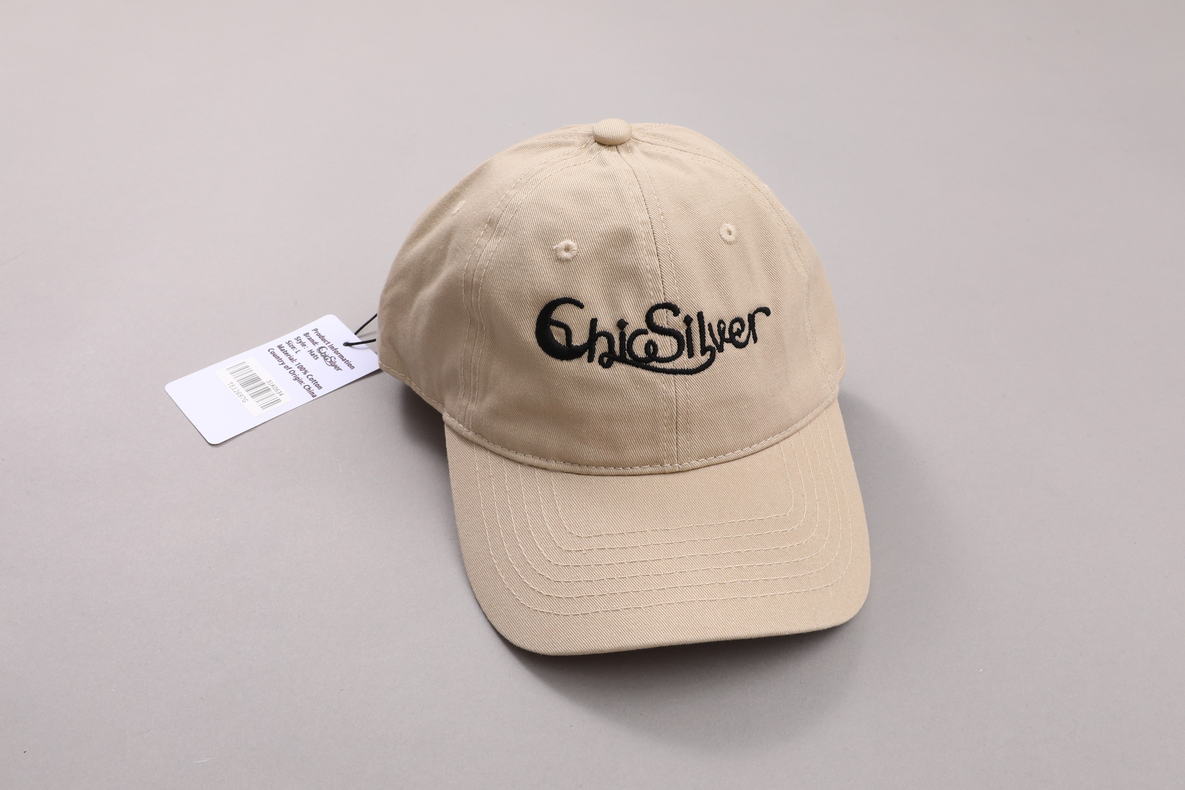 ChicSilver Unisex Low Profile Baseball Cap for Men Women - Cotton Dad Hat-Classic Adjustable Unconstructed Plain Hat