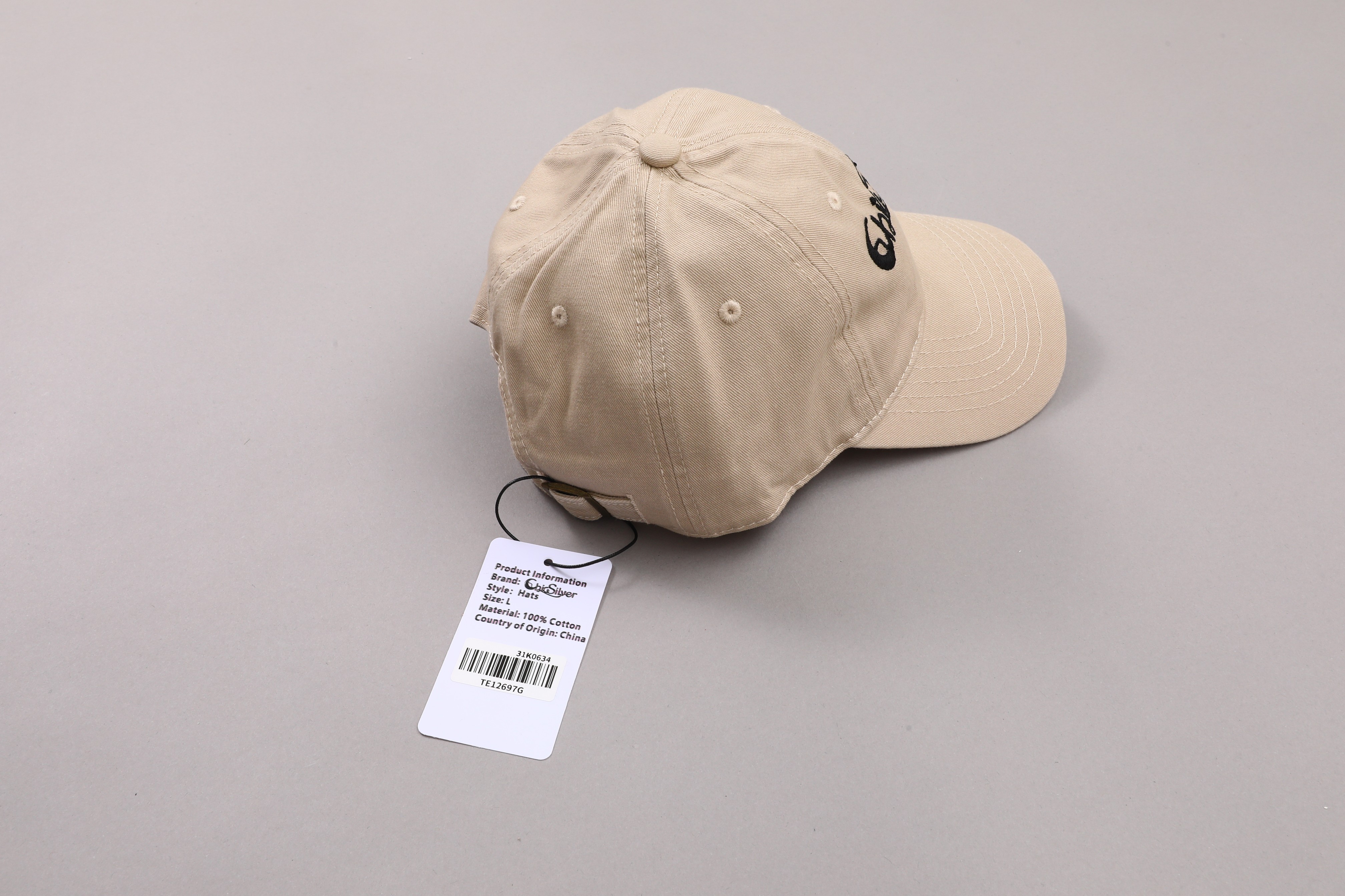 ChicSilver Unisex Low Profile Baseball Cap for Men Women - Cotton Dad Hat-Classic Adjustable Unconstructed Plain Hat