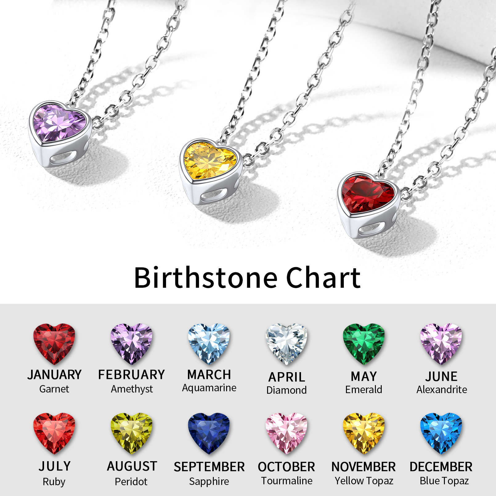 ChicSilver Sterling Silver Anklet Bracelet with Heart March Birthstone Summer Foot Chain Beach Vacation Ankle Jewelry for Women Girls