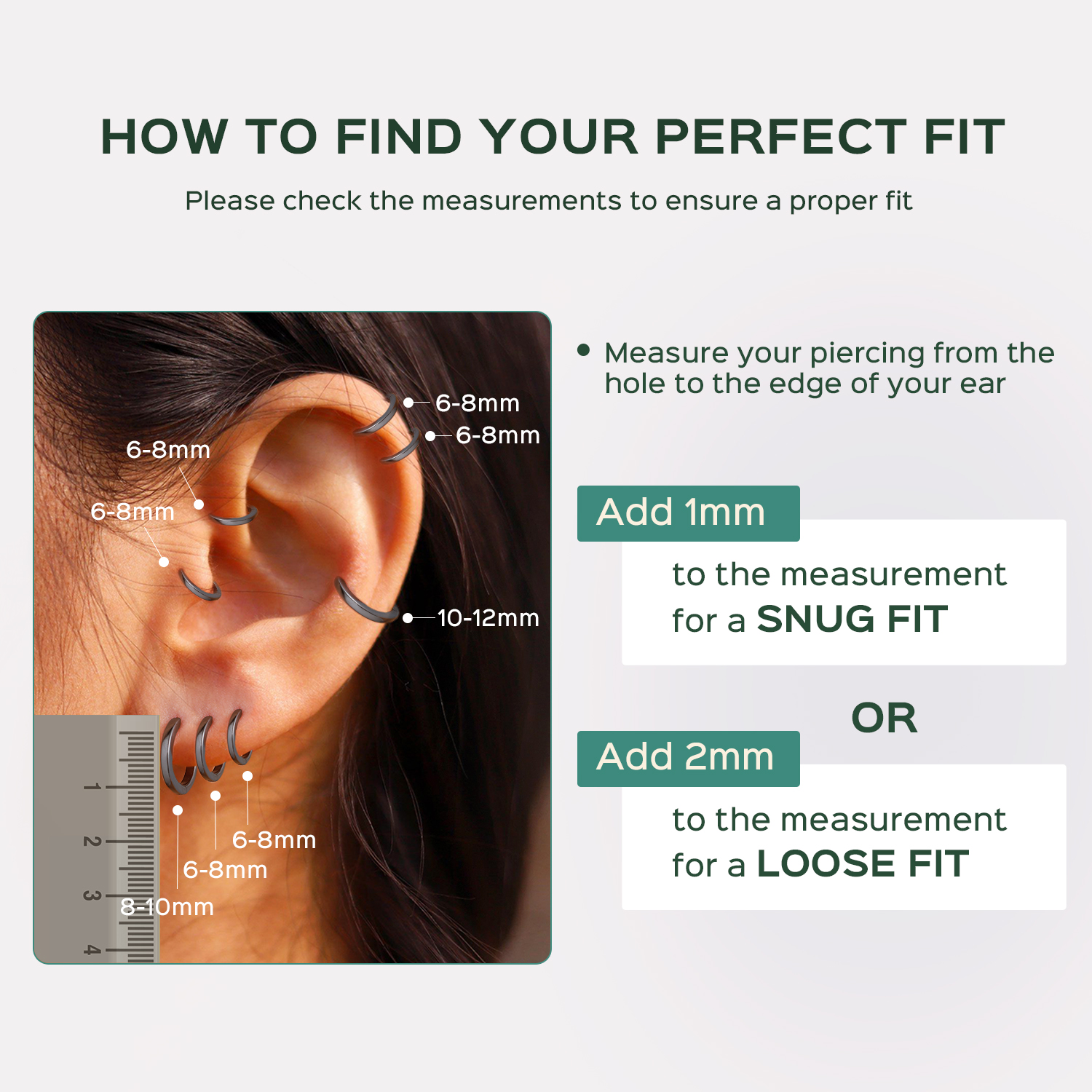 ChicSilver 925 Sterling Silver Small Hoop Earrings for Women Cubic Zirconia 8MM