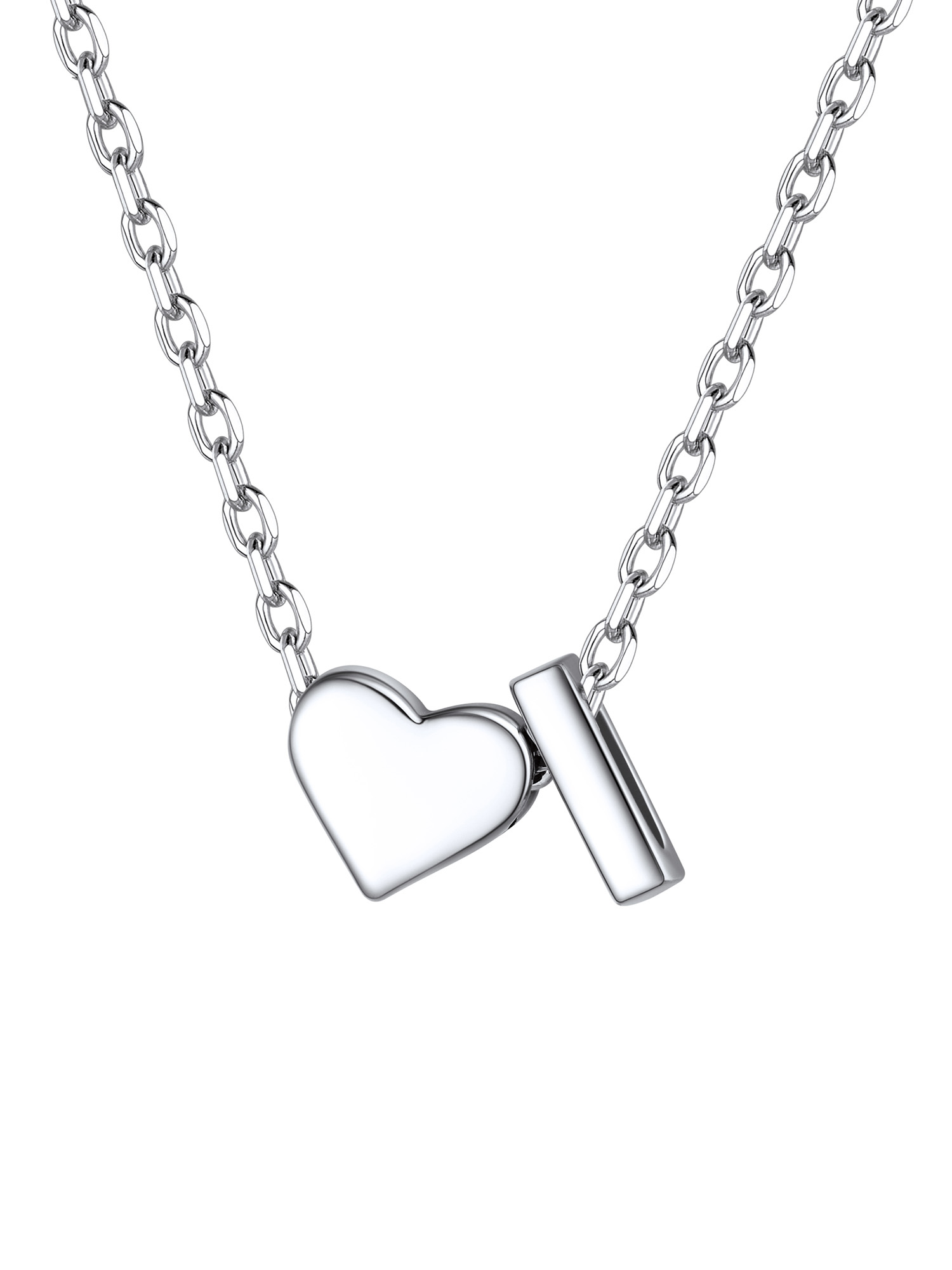 ChicSilver Initial Necklaces for Women Silver 925 Sterling Silver Necklace for Women Dainty Letter Necklace A-Z Necklace for Girls