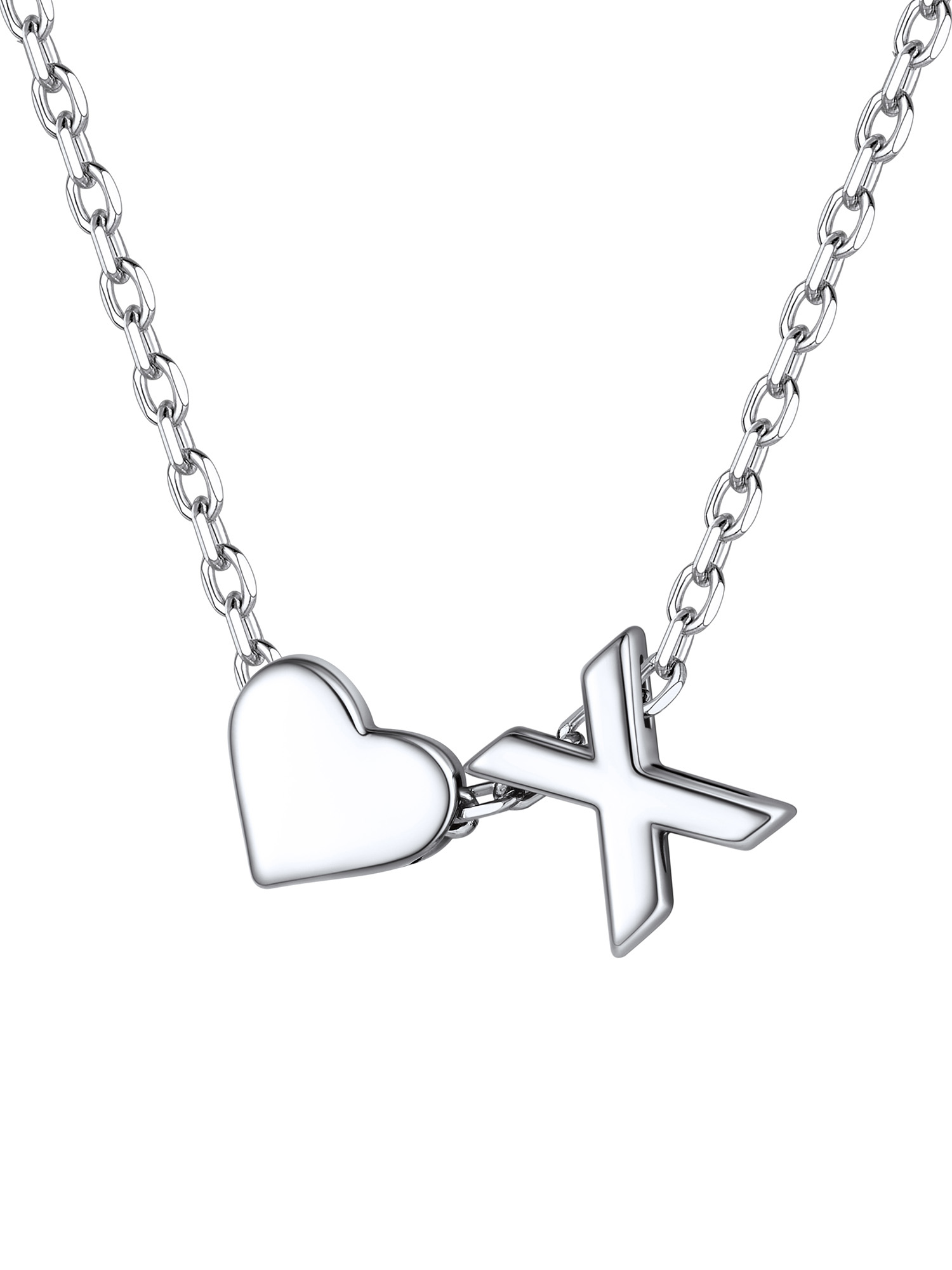 ChicSilver Initial Necklaces for Women Silver 925 Sterling Silver Necklace for Women Dainty Letter Necklace A-Z Necklace for Girls