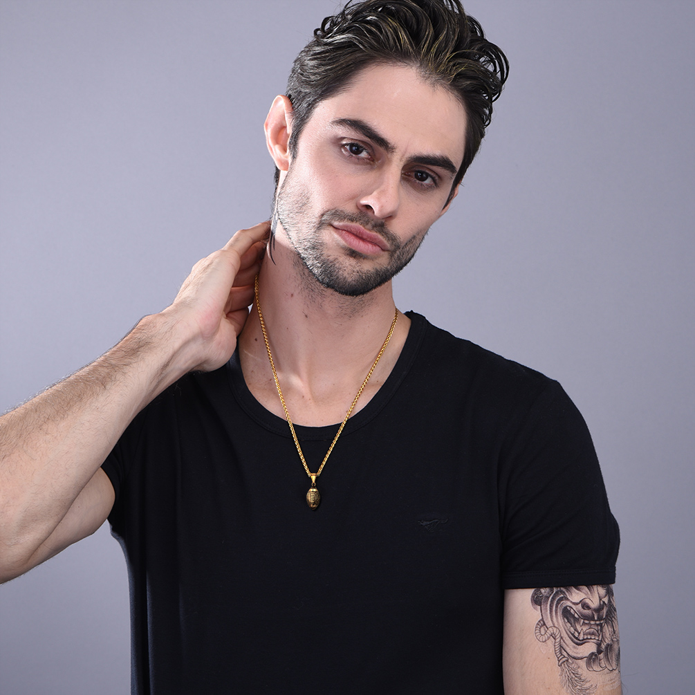 PROSTEEL Soccer Necklace Ball Pendant Necklaces for Teen Boy Mens Stainless Steel Sport Gift Jewelry