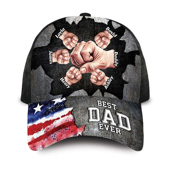 Gift For Dad Best Dad Ever Cap