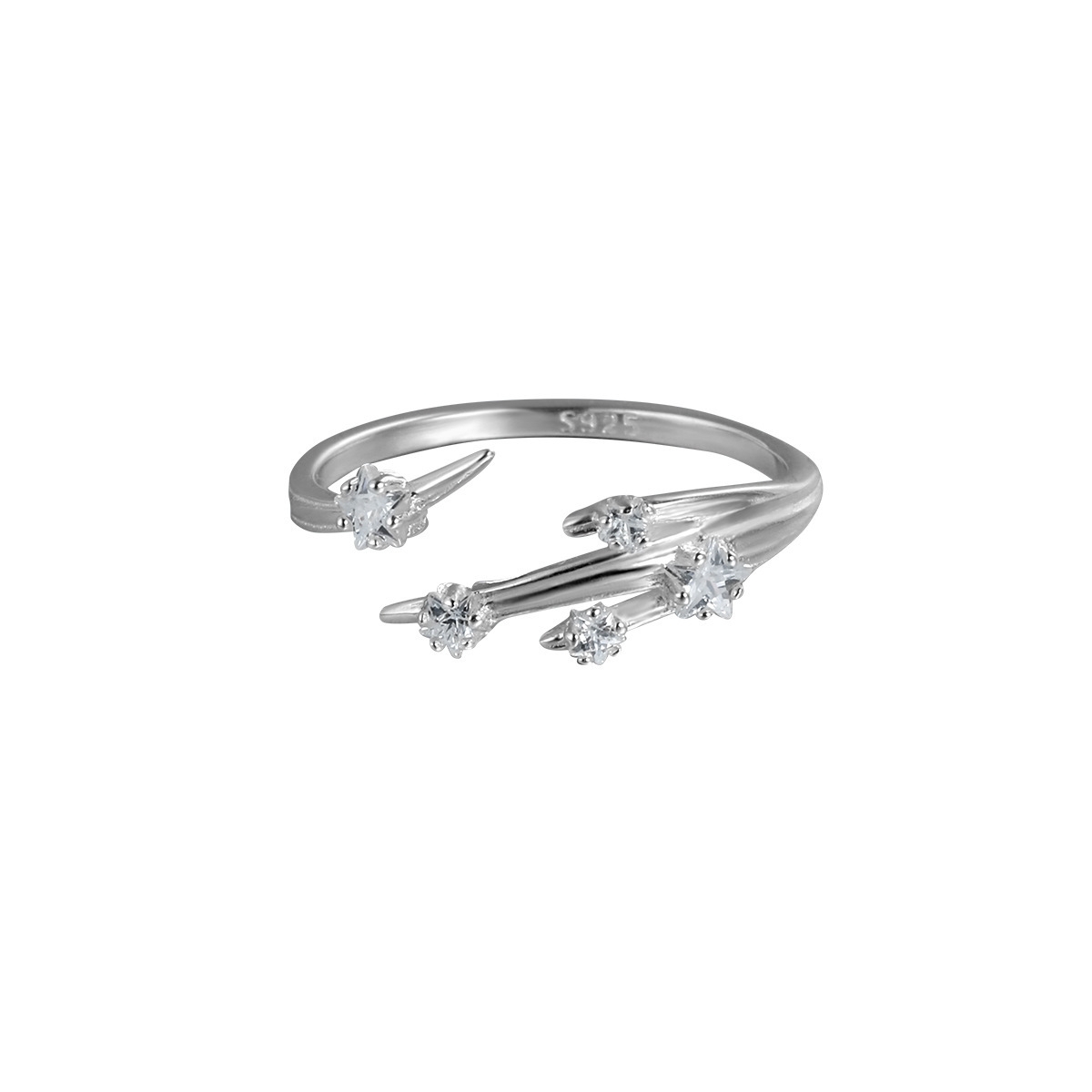 Sterling Silver Star Ring Stack | Jentle Jewelry